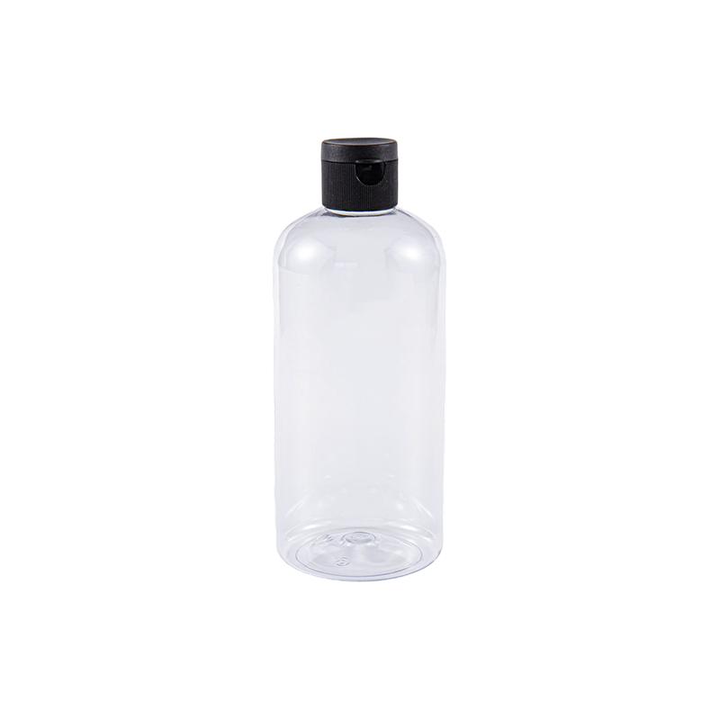 Garrafa PET simples transparente de 500ml