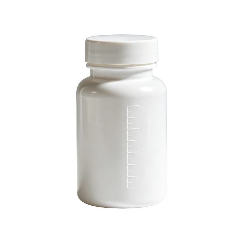 a vitamina do HDPE de 100ml 150ml marca a garrafa redonda nutracêutica da cápsula