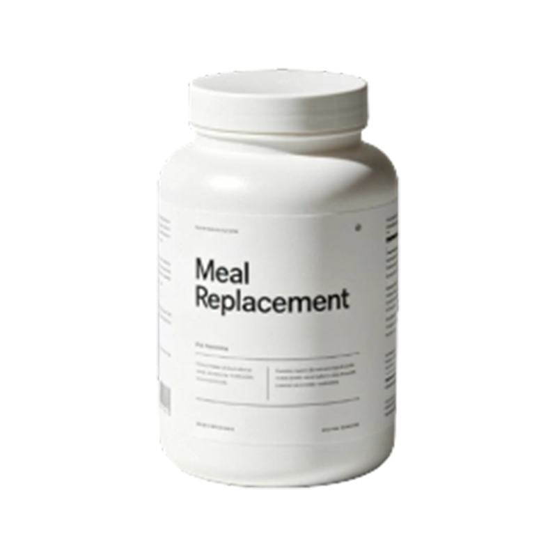 frasco de suplemento dietético HDPE de 200g 350g 800g 1000g